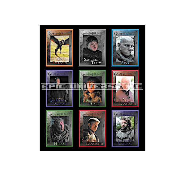 Thumbnail: Custom Made 1-Inch 2015 Game Of Thrones Season 4 Trading Card Album Binder