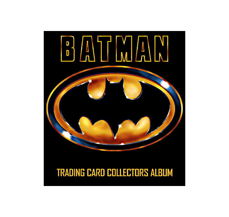 Thumbnail: Custom Made 1-Inch 1989 Batman Movie Trading Card Album Binder