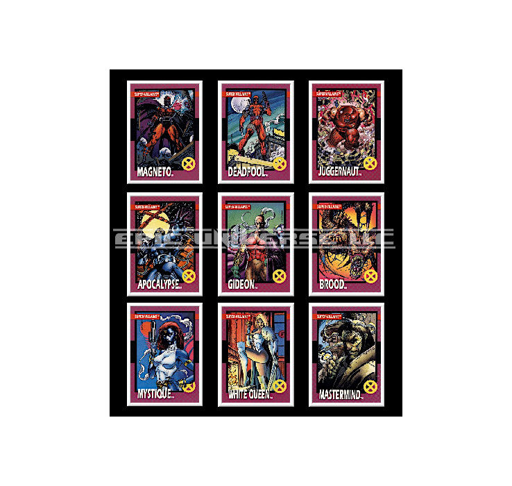 Thumbnail: Custom Made 1-Inch 1992 Jim Lee's The Uncanny X-Men Trading Card Album Binder