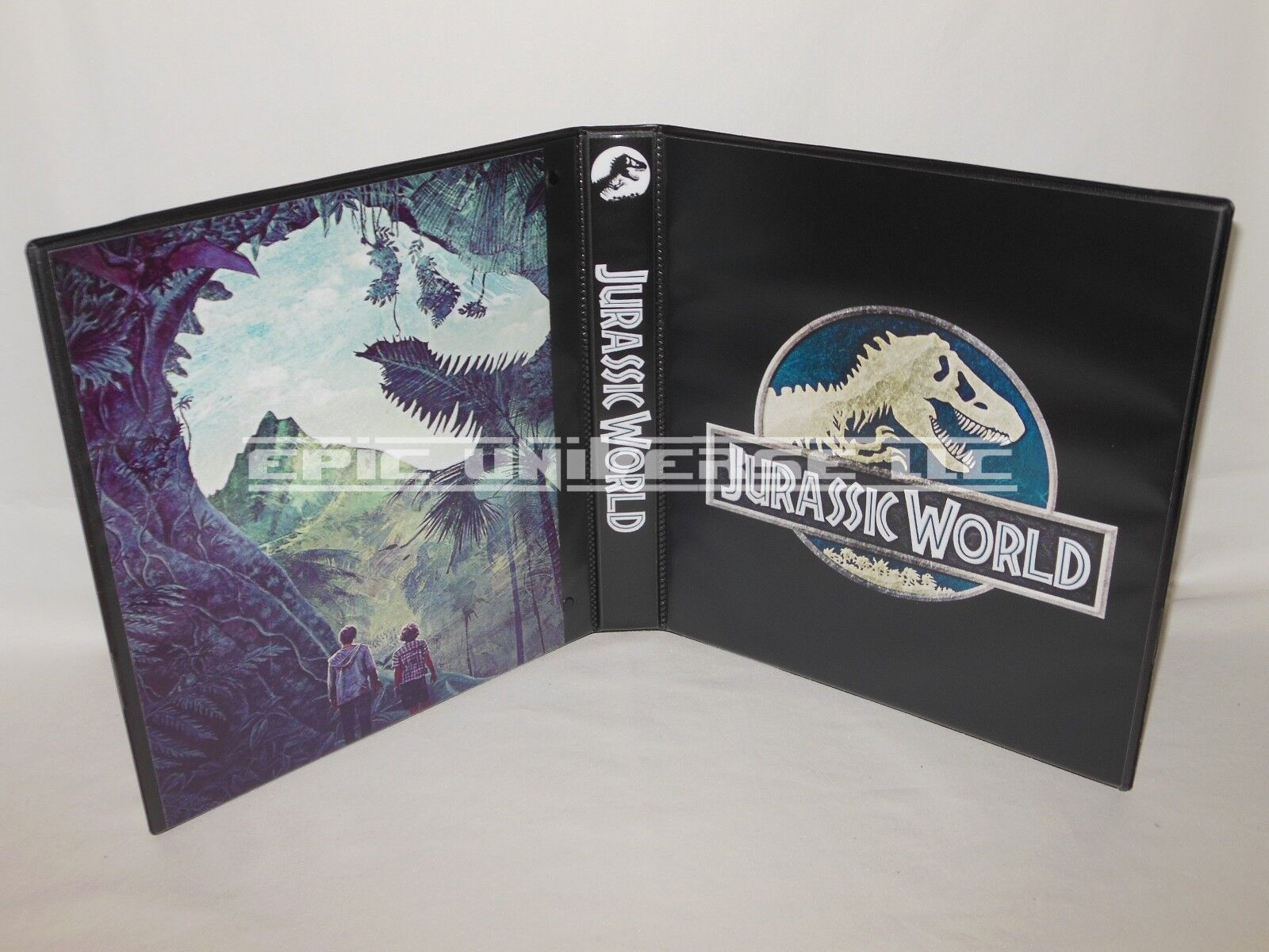 Custom Made 1-Inch Jurassic World Movie Collector's Album Binder