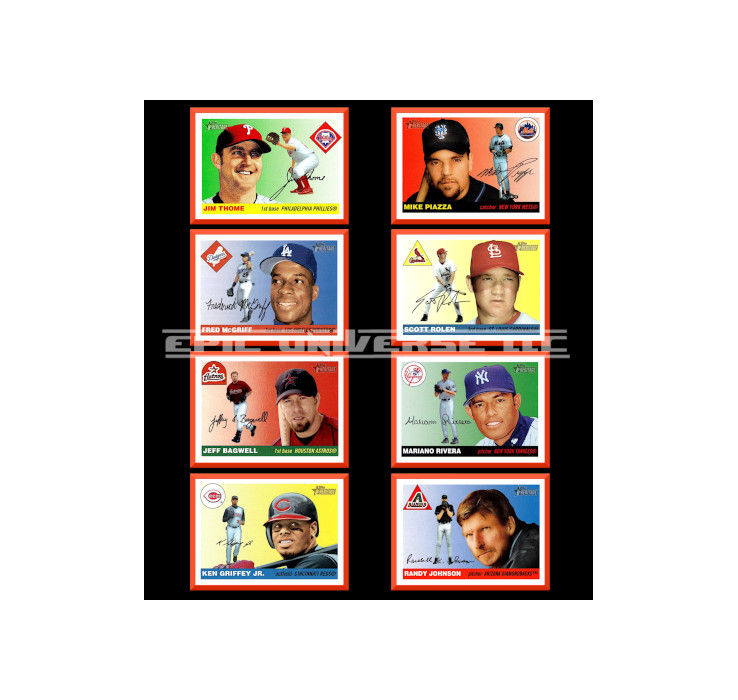 Thumbnail: Custom Made 3-Inch 2004 Topps Heritage Baseball Trading Card Album Binder
