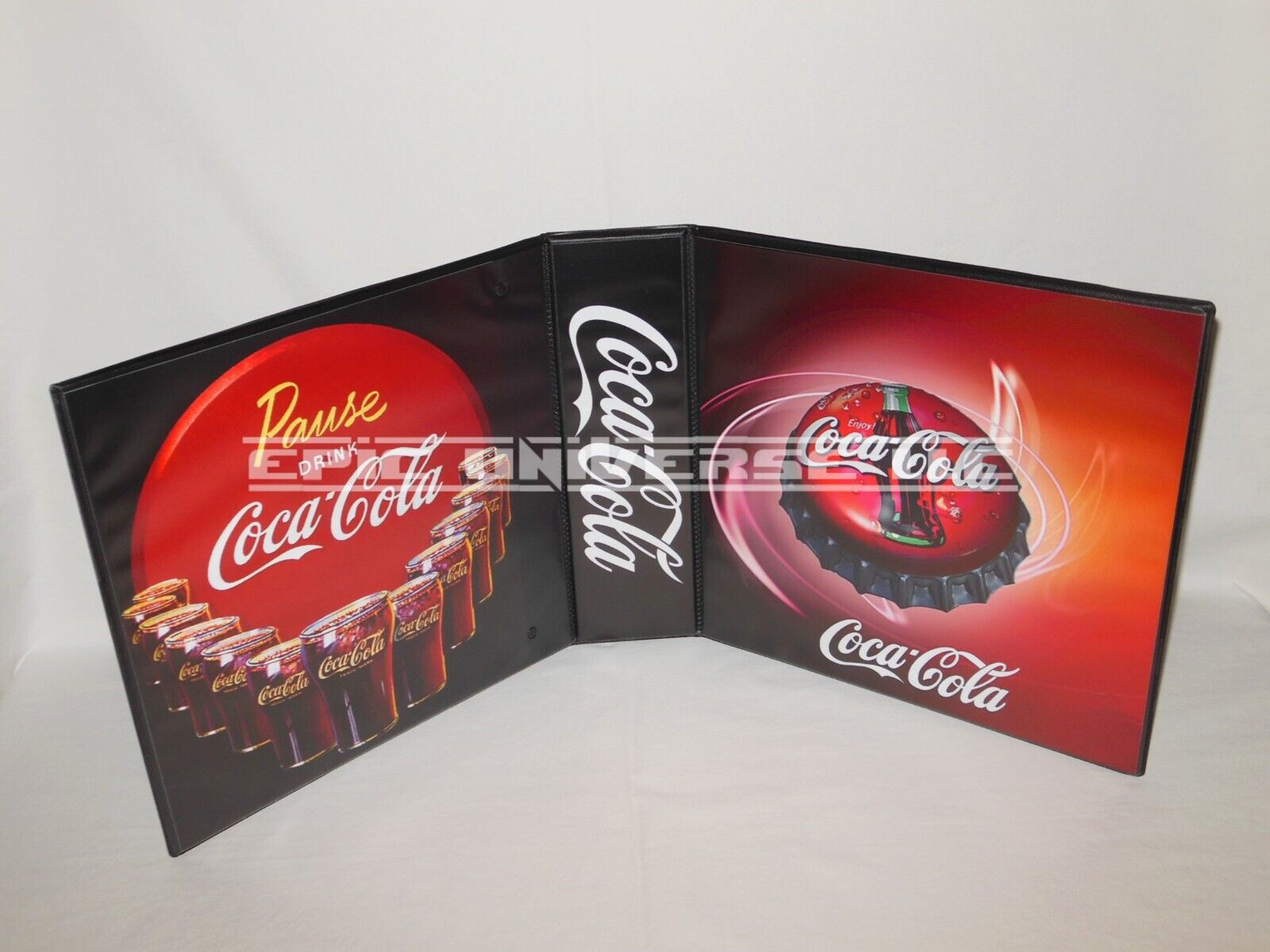Custom Made 3-Inch Coca-Cola Collector's Album Binder