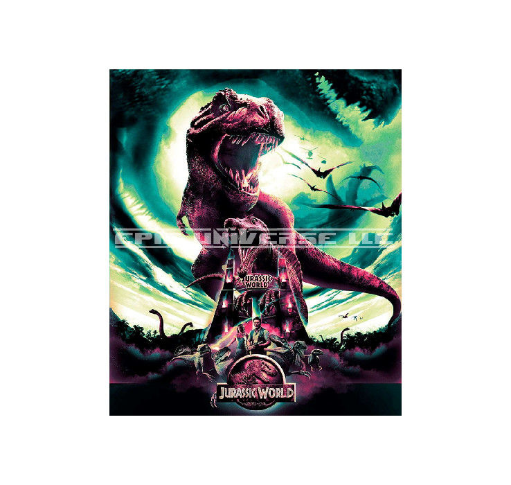 Thumbnail: Custom Made 1-Inch Jurassic World Movie Collector's Album Binder