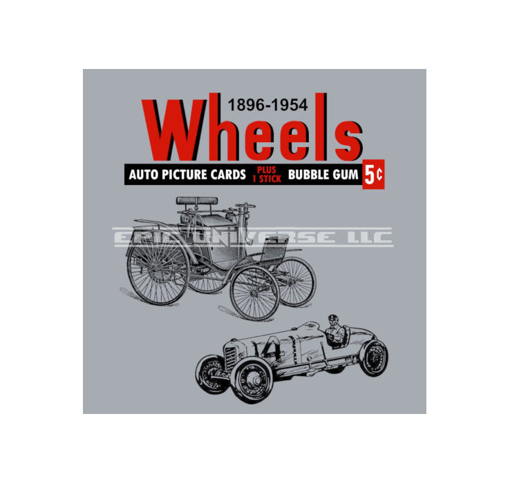 Thumbnail: Custom Made 2-Inch 1953-1955 World on Wheels Trading Card Album Binder