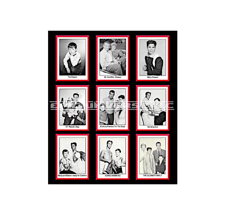 Thumbnail: Custom Made 1-Inch 1983 Leave It To Beaver Trading Card Album Binder