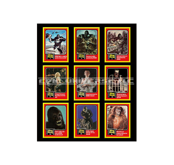 Thumbnail: Custom Made 1-Inch 1979 King Kong Trading Card Album Binder