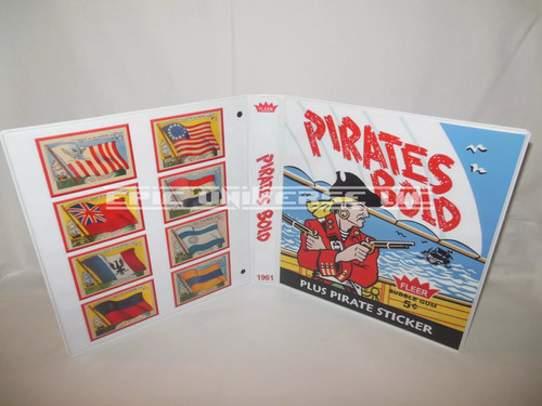 Custom Made 1-Inch 1961 Pirates Bold Trading Card Album Binder | My Site