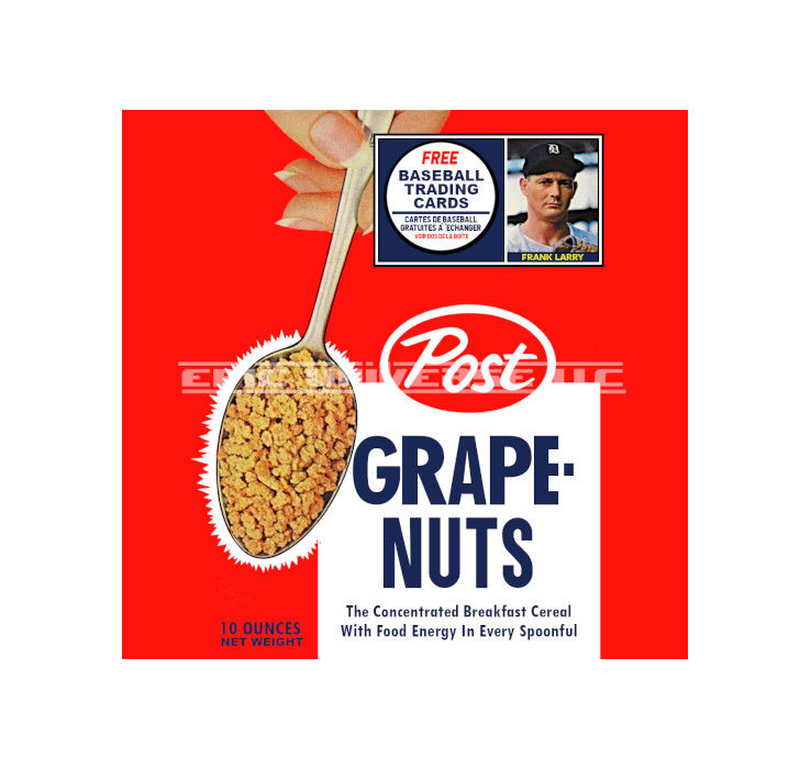Thumbnail: 3-Inch Post Cereal Baseball Trading Card Front Album Binder Cover.