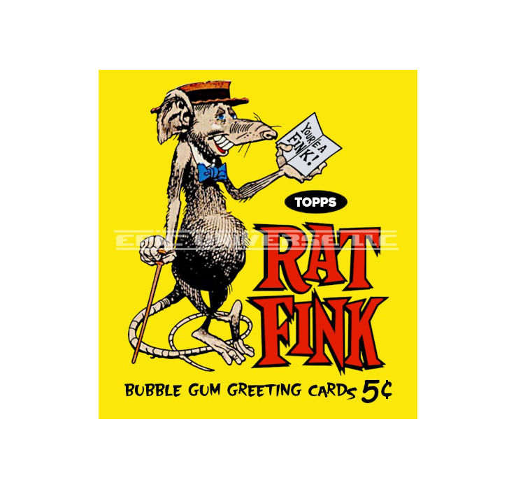 Thumbnail: Custom Made 1-Inch 1965 Rat Fink Trading Card Album Binder