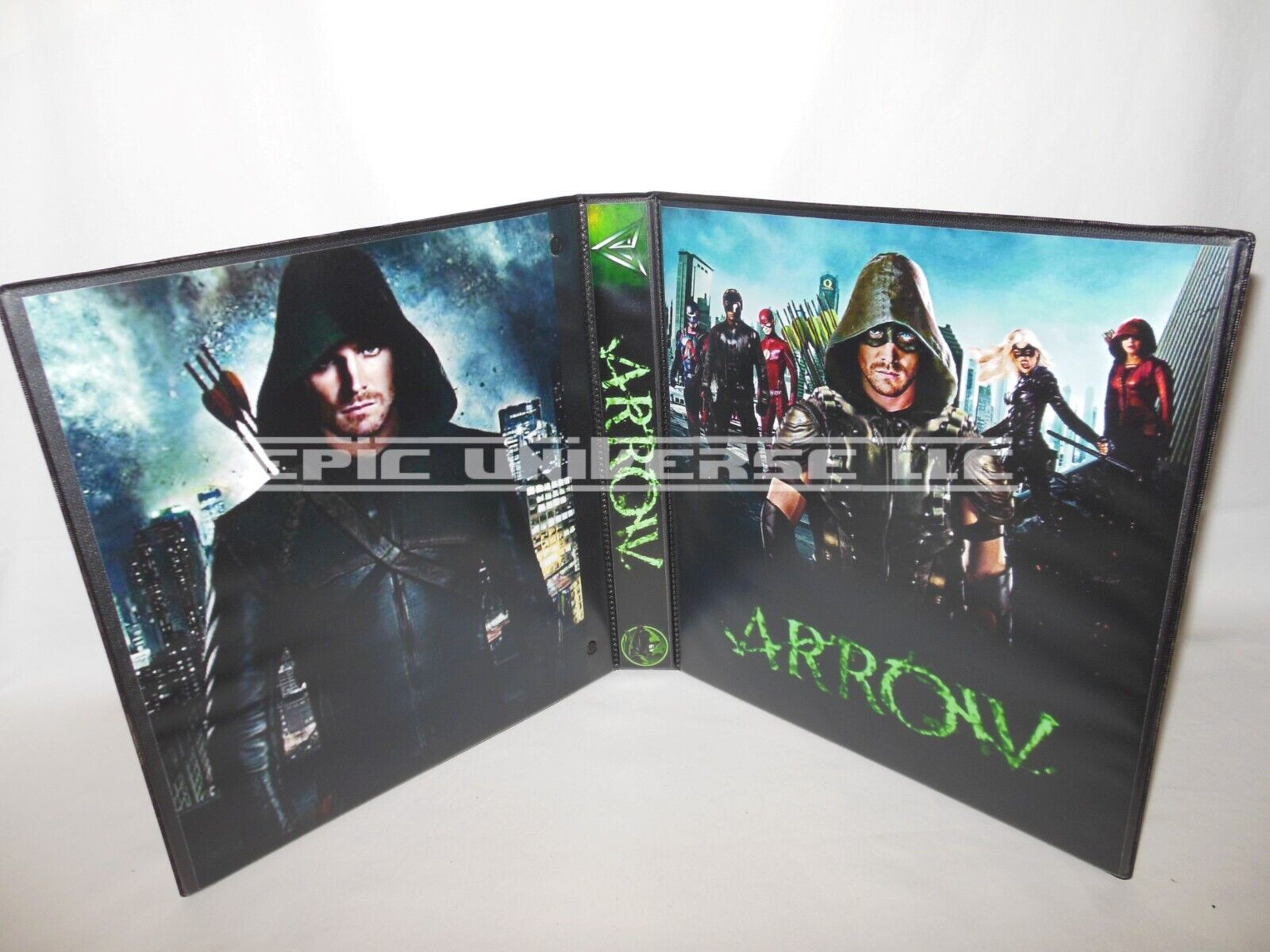 Custom Made 1-Inch 2015 Arrow Trading Card Album Binder