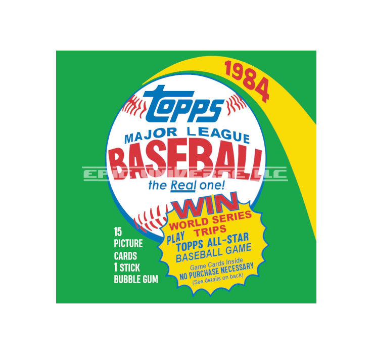 Thumbnail: Custom Made 3-Inch 1984 Topps Baseball Trading Card Album Binder