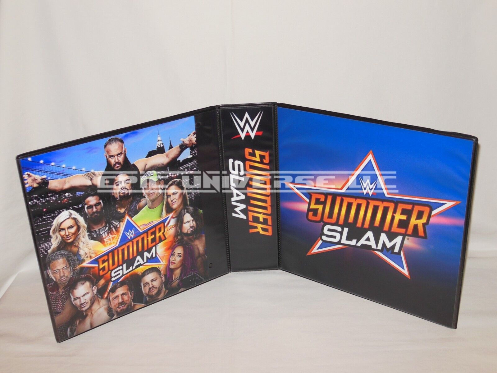 3-Inch WWF Summer Slam Wrestling Collector's Album Binder.