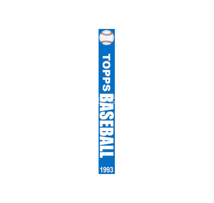 Thumbnail: Custom Made 1-Inch 1993 Topps Baseball Trading Card Album Binder