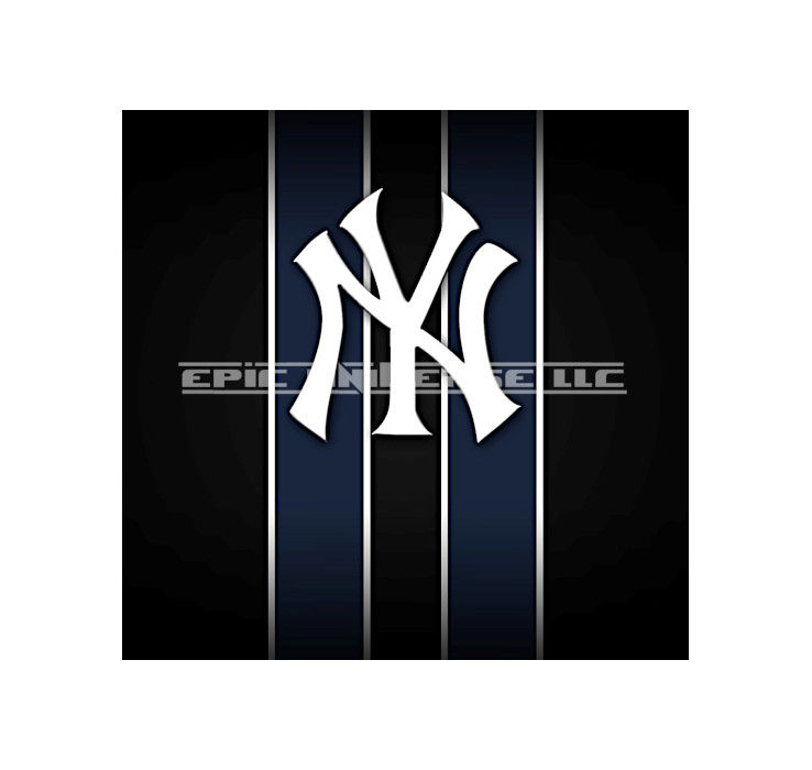 Thumbnail: 2-Inch New York Yankees Baseball Collector's Front Album Binder Cover.