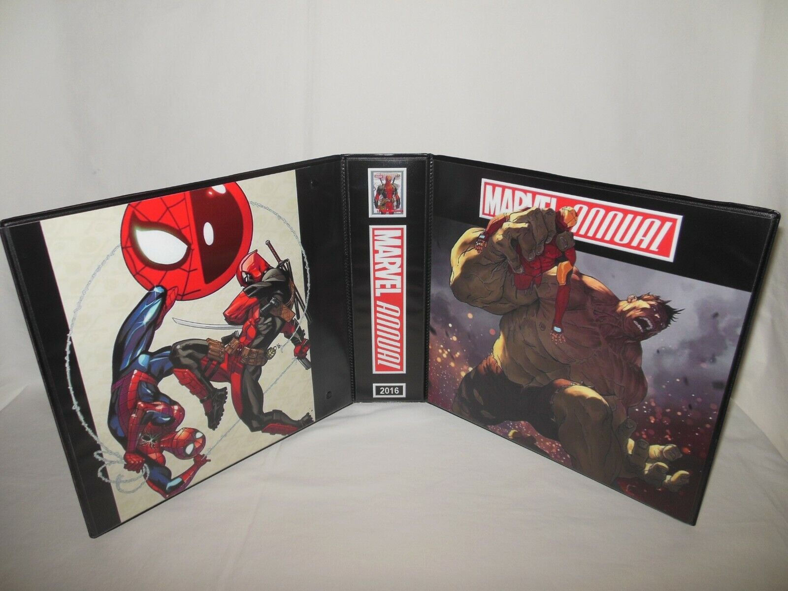 Custom Made 2-Inch 2016 Marvel Annual Trading Card Binder