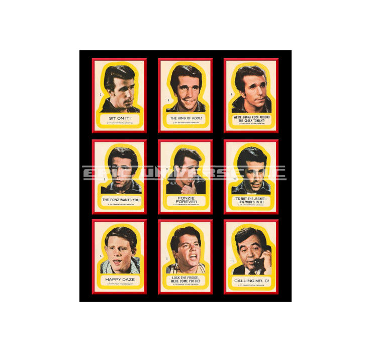 Thumbnail: Custom Made 1-Inch 1976 Happy Days Trading Card Album Binder