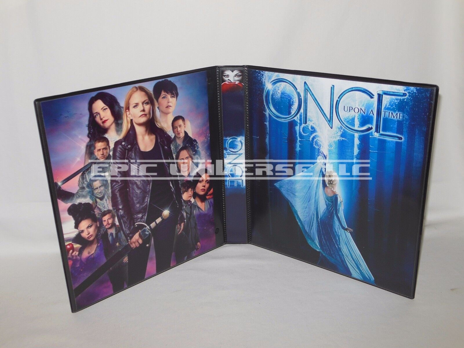Custom Made 1-Inch 2014 Once Upon A Time Trading Card Album Binder