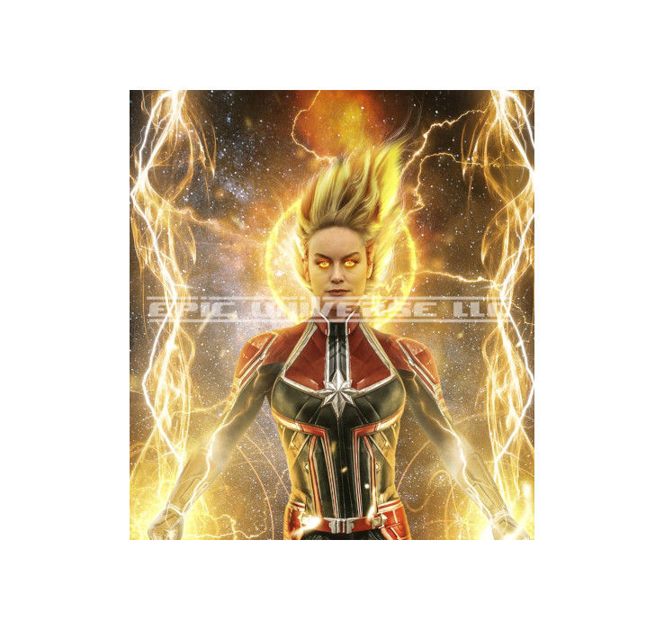 Thumbnail: Custom Made 2-Inch 2020 Captain Marvel Trading Card Binder
