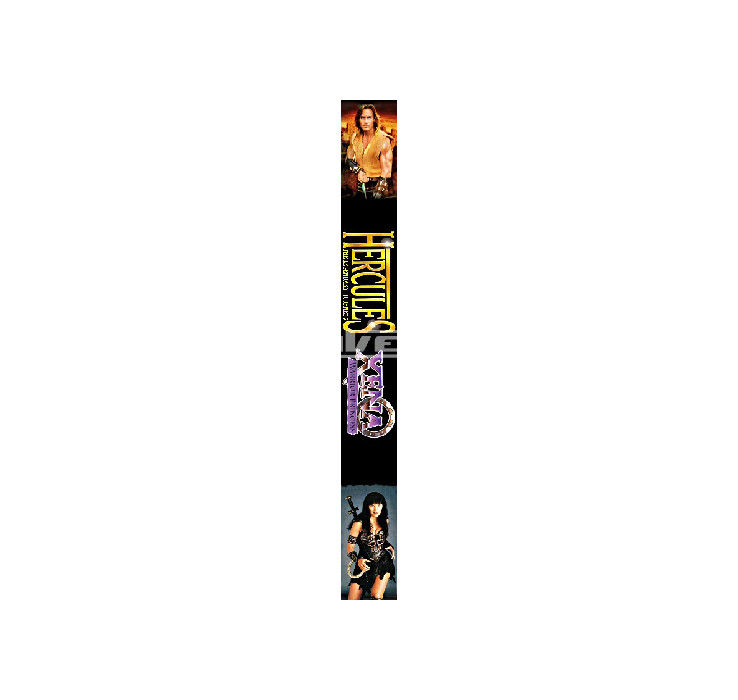 Thumbnail: Custom Made 1-Inch Hercules and Xena Collector's Album Binder