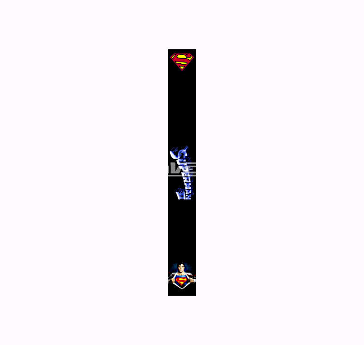 Thumbnail: Custom Made 1-Inch 1980 Superman II Trading Card Album Binder