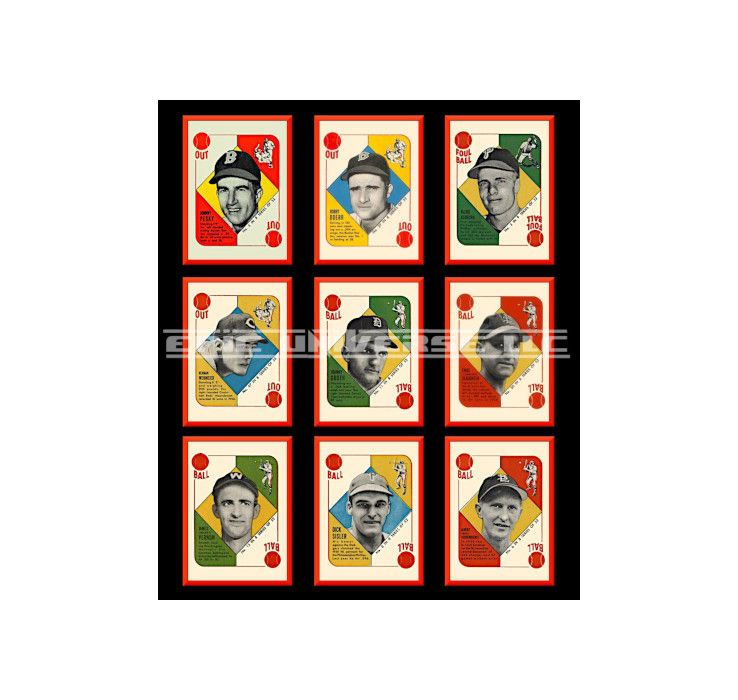 Thumbnail: Custom Made 1-Inch 1951 Topps Baseball Trading Card Album Binder