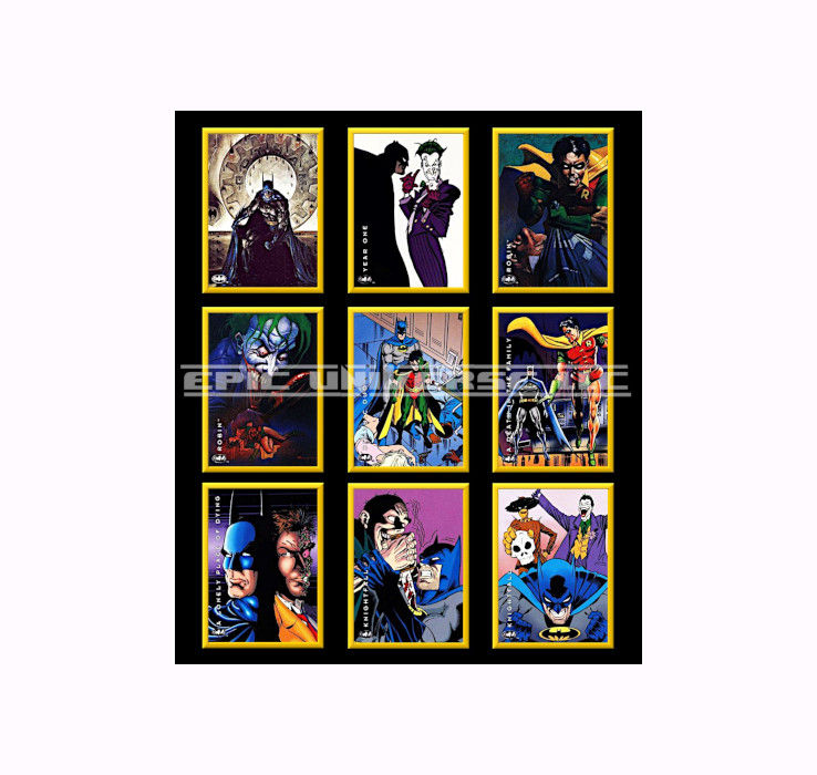 Thumbnail: Custom Made 1-Inch 1994 Batman Saga Of The Dark Knight Trading Card Album Binder