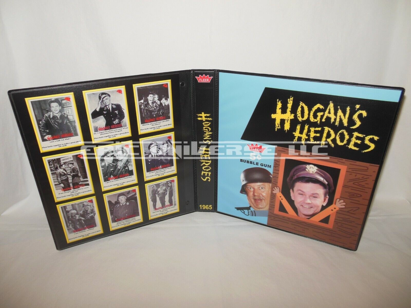 Custom Made 1-Inch 1965 Hogan's Heroes Trading Card Album Binder
