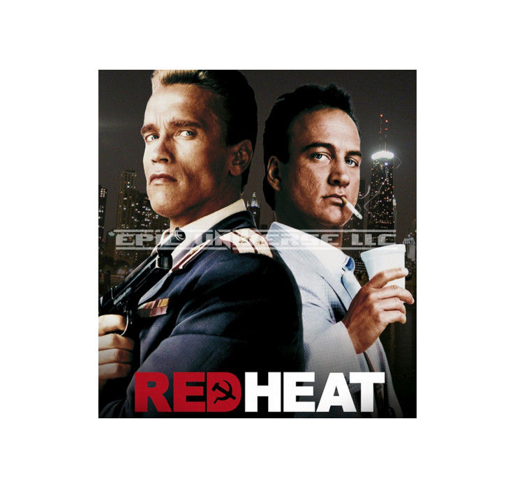 Thumbnail: Custom Made 1-Inch Red Heat Schwarzenegger Movie Collector's Album Binde