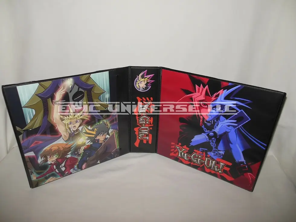 Custom Made 3-Inch Yu-Gi-Oh Trading Card Album Binder