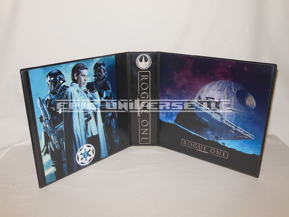 Custom Made 2-Inch 2018 Star Wars Rogue One Trading Card Album Binder