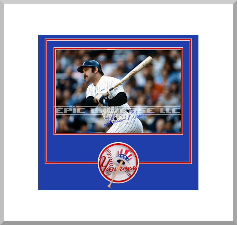 Thumbnail: Custom Made 3-Inch Thurman Munson Baseball Collector's Album Binder