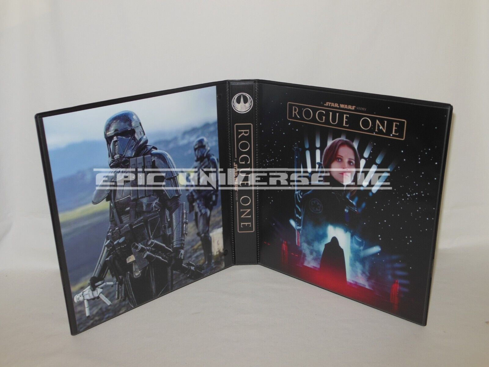 Custom Made 1-Inch 2018 Star Wars Rogue One Trading Card Album Binder