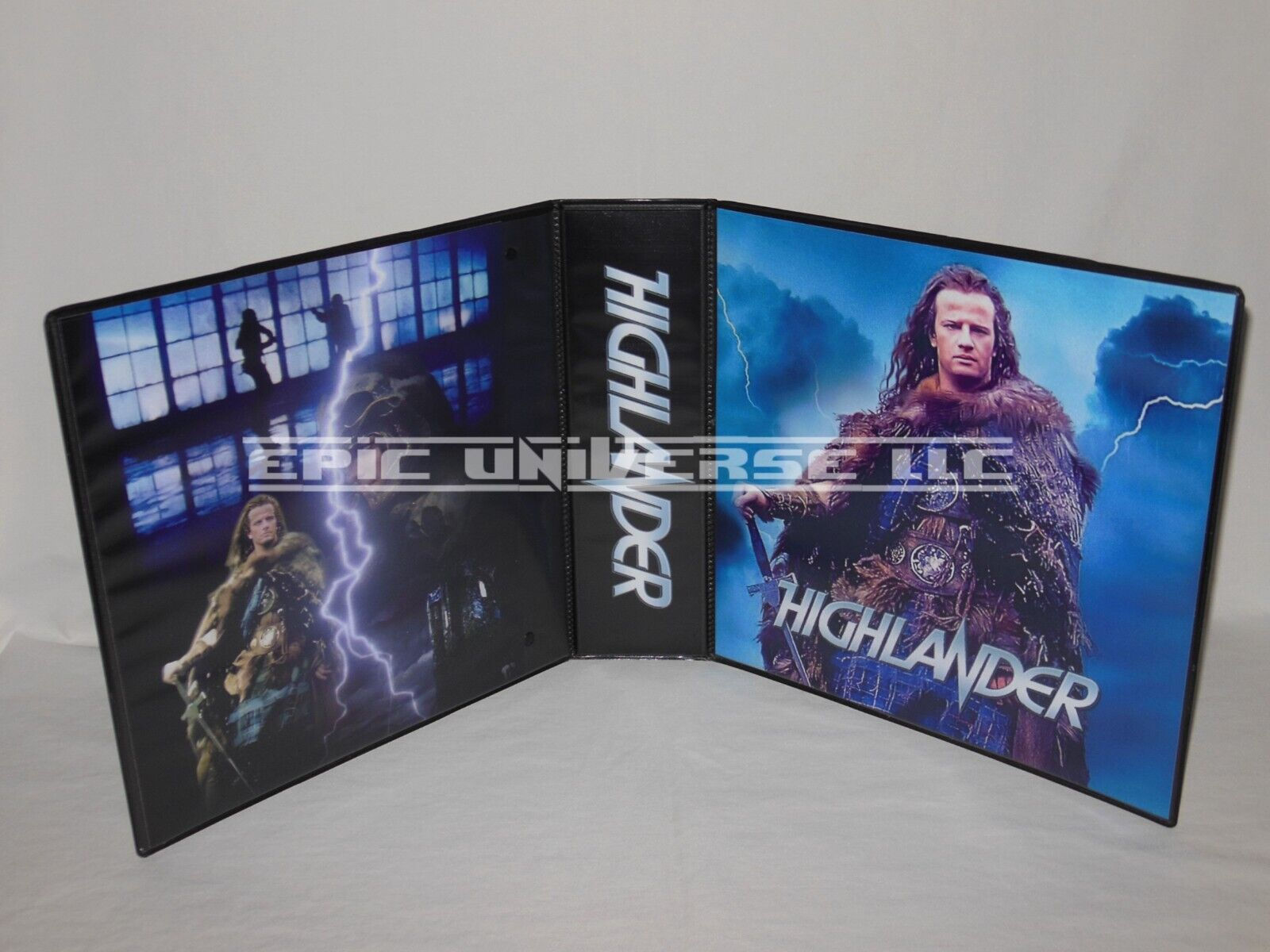 Custom Made 3-Inch 2003 Highlander Trading Card Album Binder