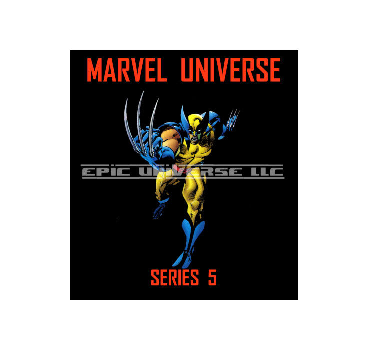 Thumbnail: Custom Made 1-Inch 1994 Marvel Universe Series 5 Trading Card Album Binder