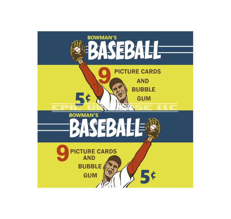 Thumbnail: Custom Made 2-Inch 1955 Bowman Baseball Trading Card Album Binder