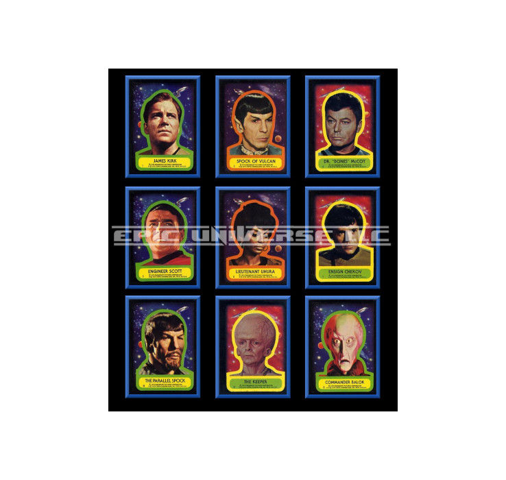 Thumbnail: Custom Made 1-Inch 1976 Star Trek Trading Card Album Binder