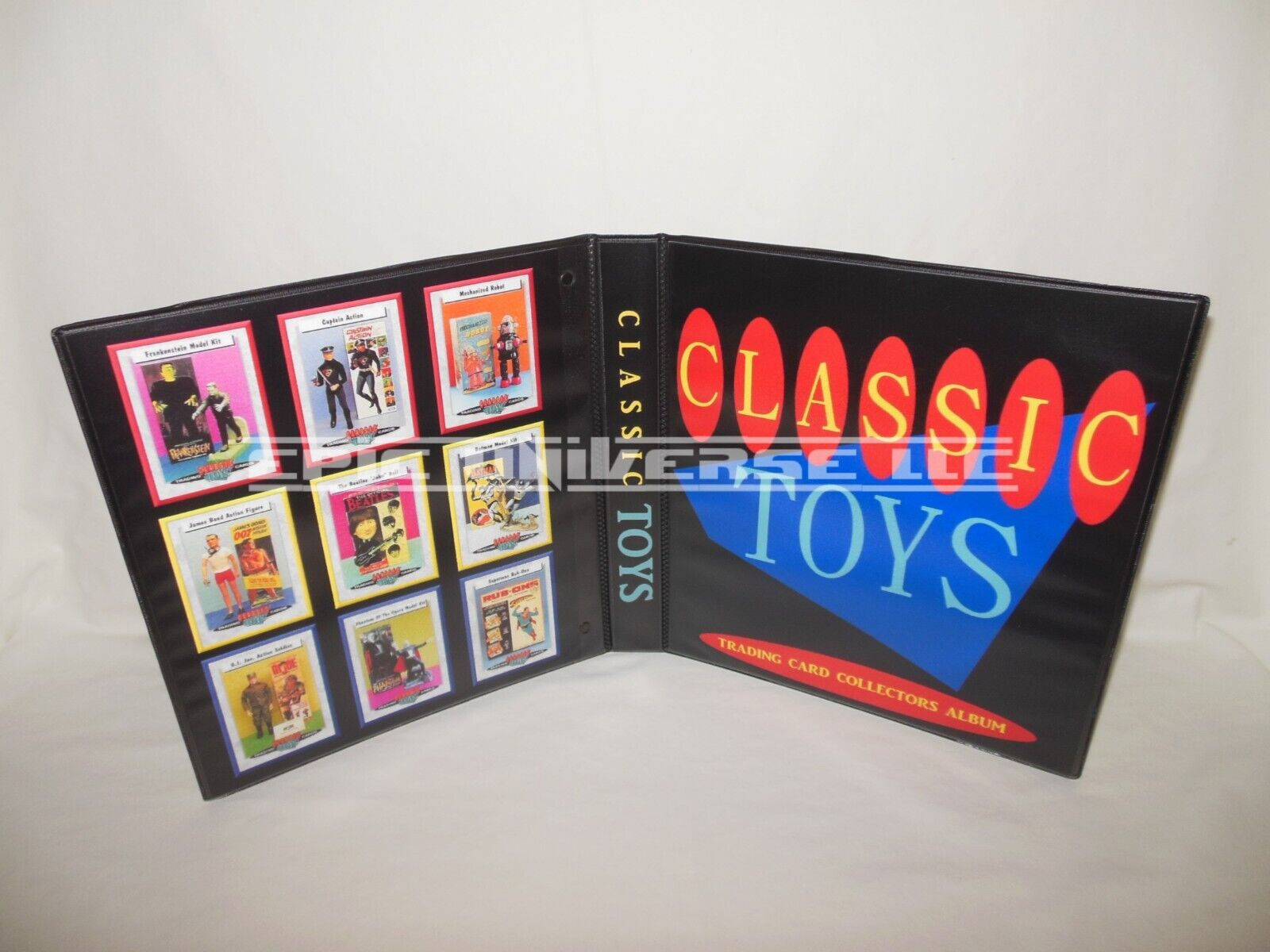 Custom Made 1-Inch 1993 Classic Toys Trading Card Album Binder
