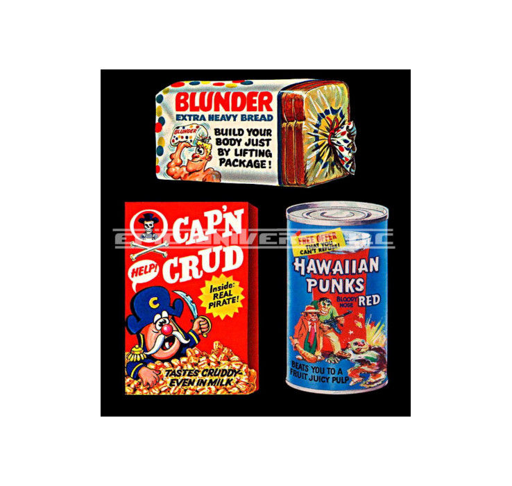 Thumbnail: Custom Made 3-Inch Wacky Packages Card Album Binder