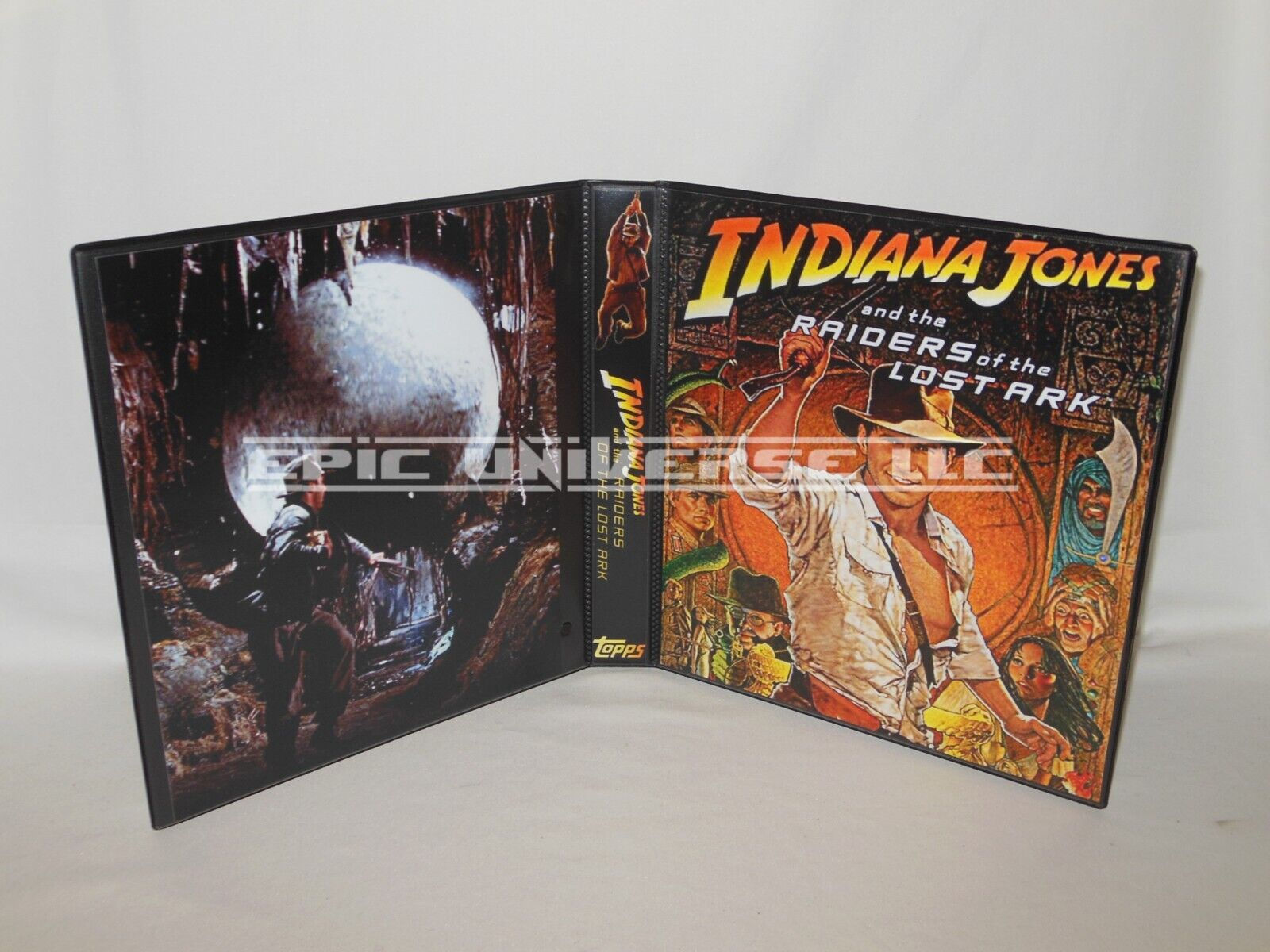 Custom Made 1-Inch 1981 Raiders of the Lost Ark Trading Card Album Binder