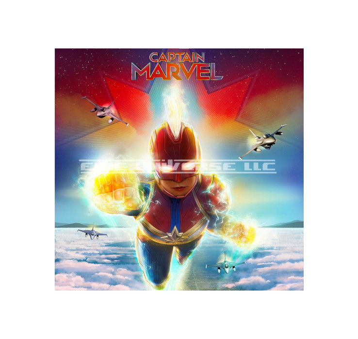 Thumbnail: Custom Made 2-Inch 2020 Captain Marvel Trading Card Binder