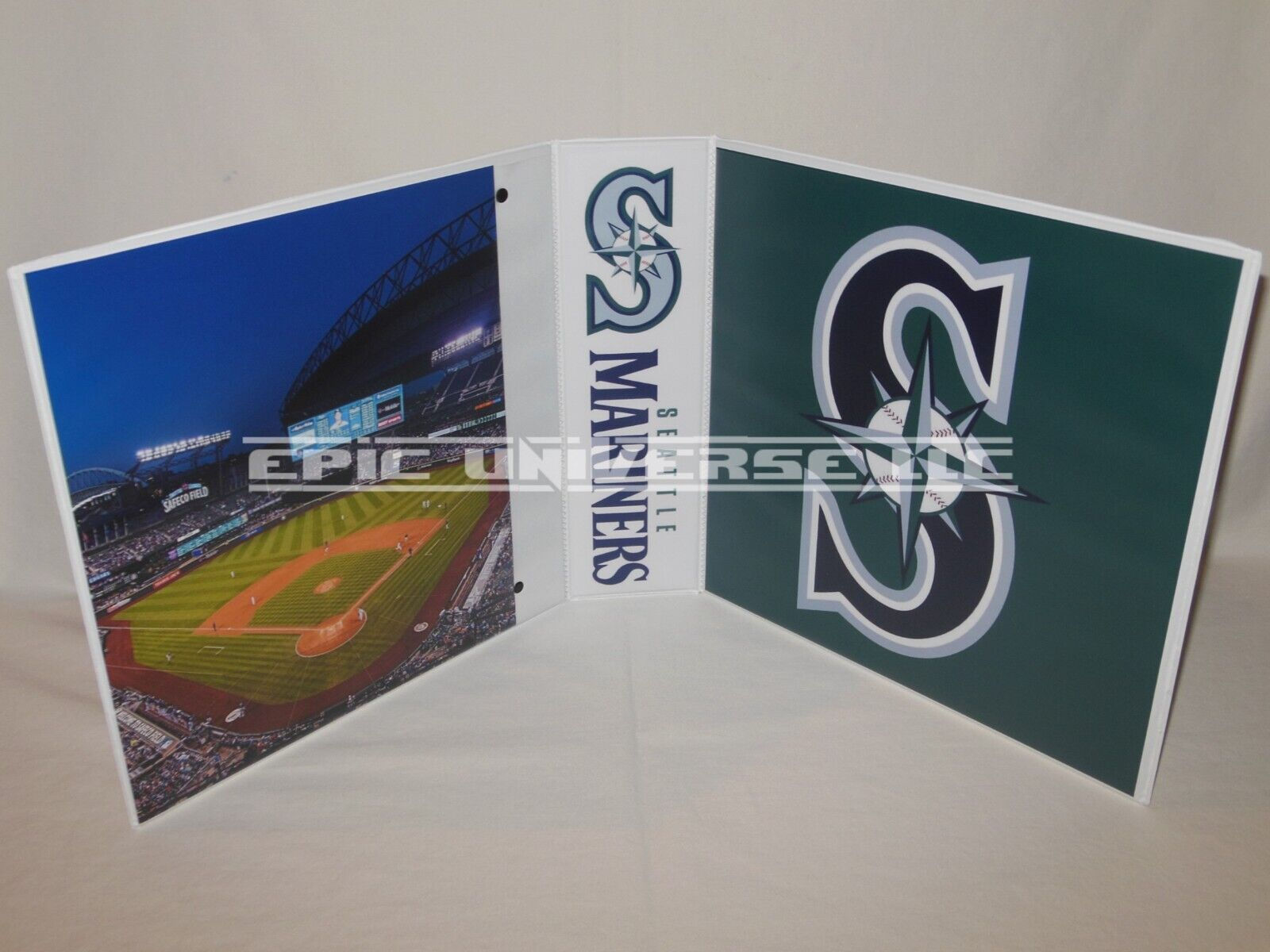 3-Inch Seattle Mariners Baseball Collector's Album Binder.