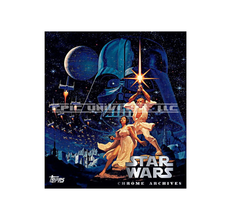 Thumbnail: Custom Made 1-Inch 1999 Star Wars Chrome Archives Trading Card Album Binder