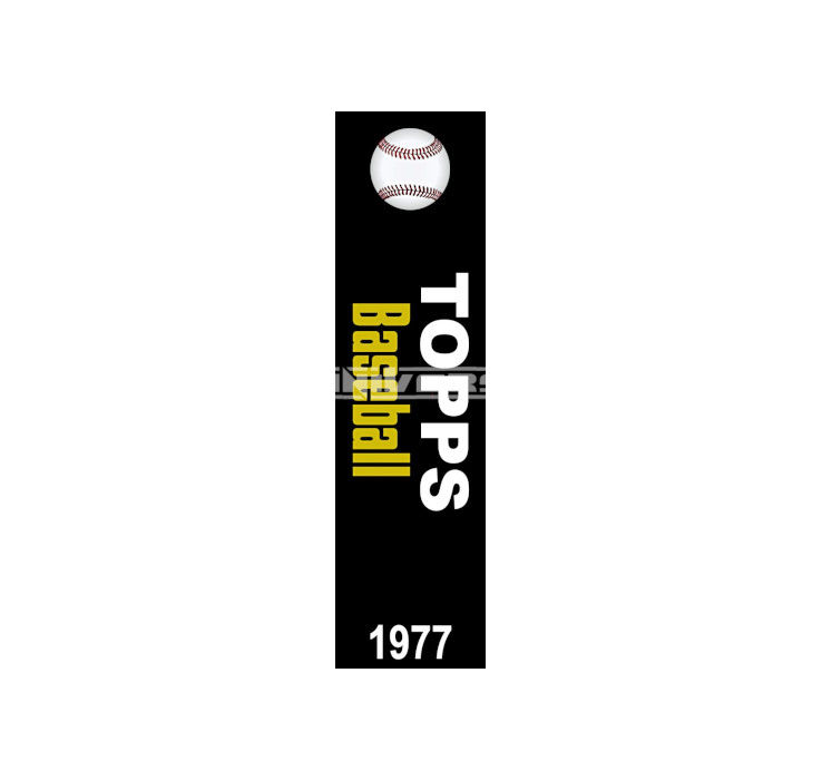 Thumbnail: Custom Made 2-Inch 1977 Topps Baseball Trading Card Album Binder
