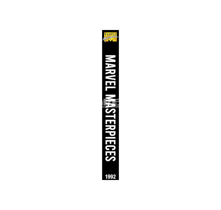 Thumbnail: Custom Made 1-Inch 1992 Marvel Masterpieces Series 1 Trading Card Album Binder