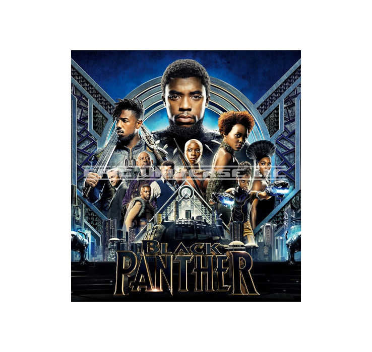 Thumbnail: Custom Made 1-Inch 2018 Black Panther Trading Card Album Binder