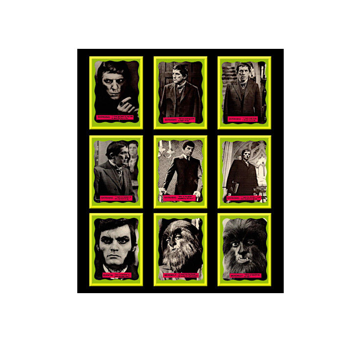 Thumbnail: Custom Made 1-Inch 1969 Dark Shadows Series 2 Trading Card Album Binder