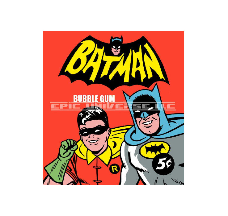 Thumbnail: Custom Made 1-Inch 1966 Batman Black Bat Trading Card Album Binder