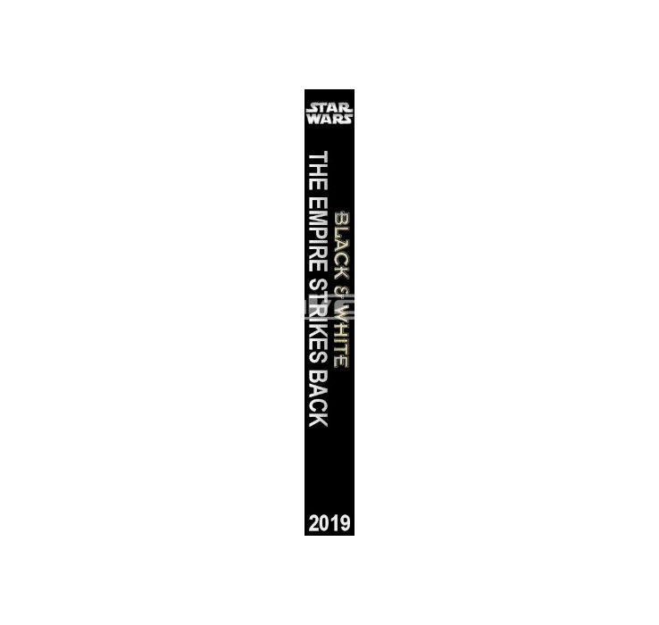 Thumbnail: Custom Made 1-Inch 2019 Star Wars Black & White The Empire Strikes Back Binder