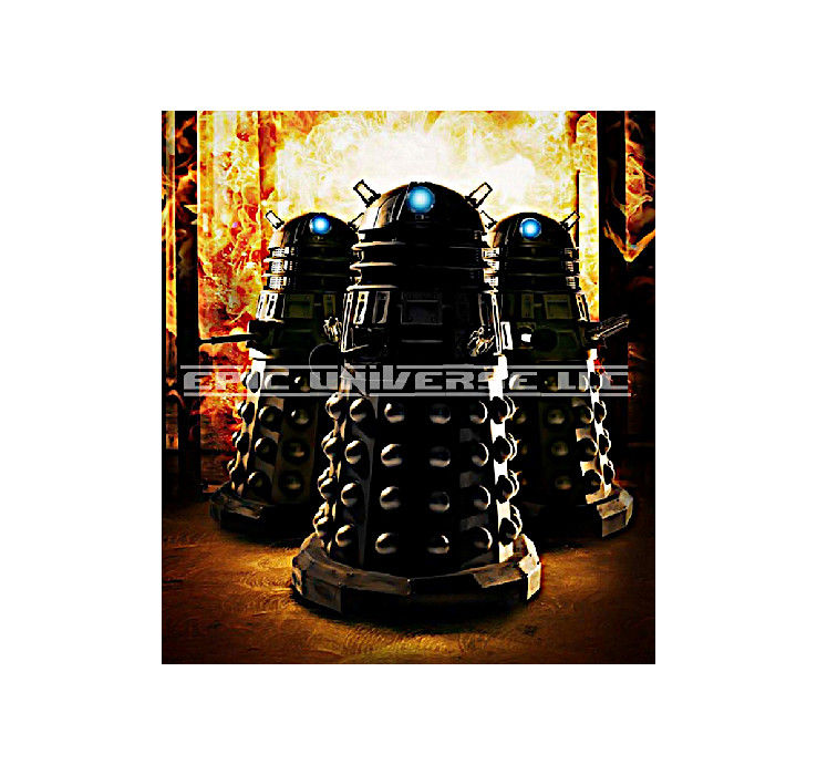 Thumbnail: Custom Made 2-Inch Doctor Who Trading Card Album Binder