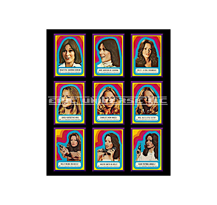 Thumbnail: Custom Made 1-Inch 1997 Charlie's Angels Series 3 Trading Card Album Binder